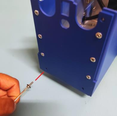 Bolting FIREWALL to BASE pic 1.