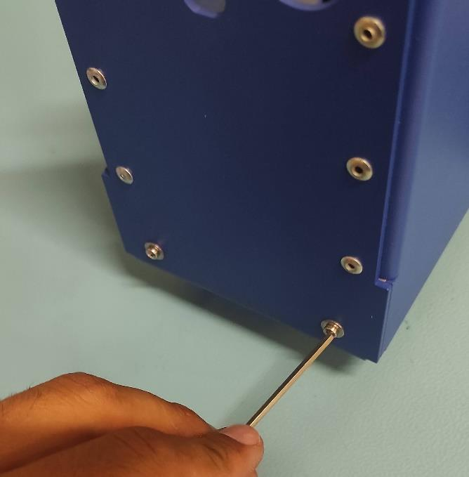 Bolting FIREWALL to BASE pic 2.
