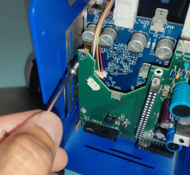 Bolting PCB controller to MCB pic 1
