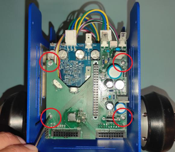 Bolting PCB controller to MCB pic 2