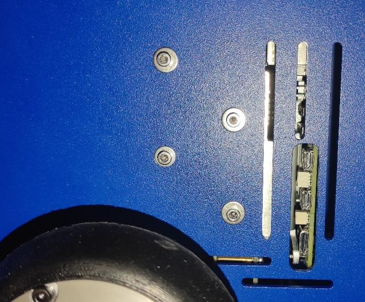 Properly screwing the RPI to the chasis pic 2.