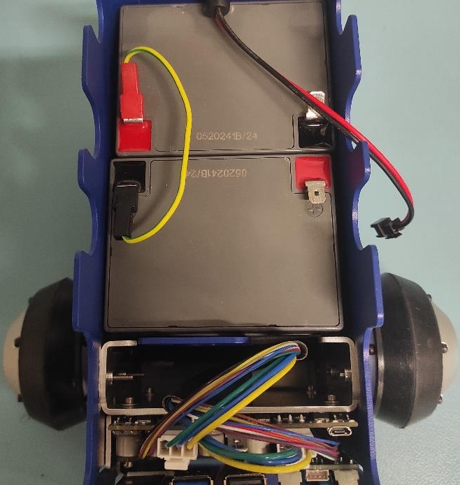 Connecting the batteries in series pic 2.