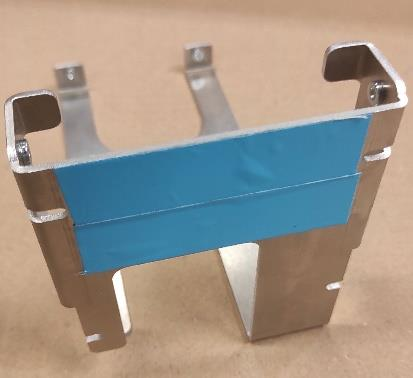 Firewall with tape.